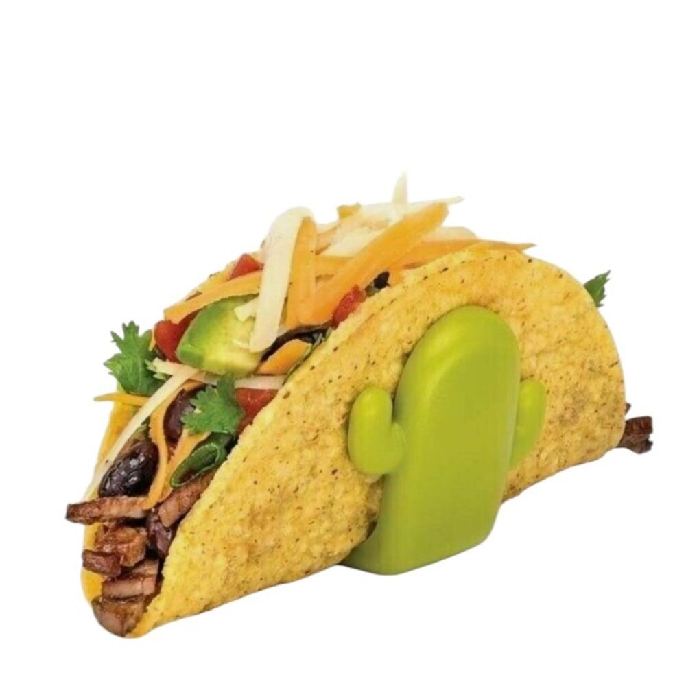 MSC International Joie NWT Cactus Taco Holder 4 Pieces Green